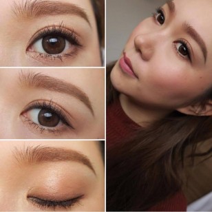 【DIA 14.0】Naturali 1-day UV Moisture Charming Brwon 10片裝